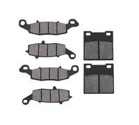 Pastillas de freno delanteras Para SUZUKI GSF600 GSX600 SV650 GSX750 Naked Faired Bandit GSF GSX SV 600 750 Pastillas De Freno Delanteras Y Traseras Juego(Front and Rear)