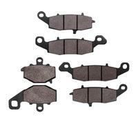 Pastillas De Freno Delanteras para ZRX400 para KLE650 para V&ersys para ER6F para ER6N para Z750 para ZR750J Motocicleta Delantero Trasero Freno Repuestos Disco(Front and Rear)