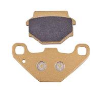 Pastillas De Freno Delanteras Y Traseras Cobre Sinterizado Para Motocicleta Para KDX 200 E1/E2/E3/E4 KDX200E 1989 1990 1991 1992(Parte delantera)