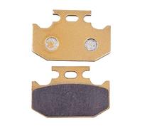 Pastillas De Freno Delanteras Y Traseras Cobre Sinterizado Para Motocicleta Para KDX 200 E1/E2/E3/E4 KDX200E 1989 1990 1991 1992(Trasero)