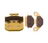 Pastillas De Freno Delanteras Y Traseras Cobre Sinterizado Para Motocicleta Para KDX 200 E1/E2/E3/E4 KDX200E 1989 1990 1991 1992(Parte delantera y trasera)