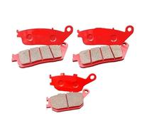 Pastillas de freno delanteras y traseras for motocicleta/Compatible con HONDA 599 CBR600 CBR 600 F3 CB600F / Compatible con Hornet CB 600F CBF 600 CBF600 CB750 CBF 1000 CBF1000(2pc Front and Rear)