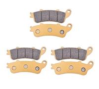 Pastillas de freno delanteras y traseras for motocicleta/Compatible con HONDA VFR800 800 Interceptor CBR1100 XX CBR1100XX Blackbird ST1100 ST1300 GL1800#c(Front and Rear)