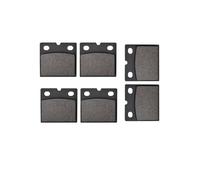 Pastillas de freno delanteras y traseras for motocicleta, compatibles con modelos NT Classic Interpol 2 Rotary 1989, TRIUMPH T140 Bonneville 1985, 1986, 1987 y 1988.(1 Pair)