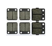 Pastillas de freno delanteras y traseras for motocicleta, compatibles con modelos YMH YFS 200 RSTV Blaster 2003-2006 YFM 350 1992-2004 YFZ 350 Banshee 1990-2009.(1 SET 3 Pairs)