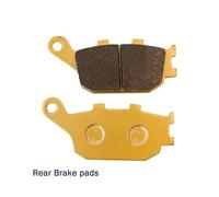Pastillas de freno delanteras y traseras for motocicleta Suzuki DL650 V-Strom 650 (2004-2019) y DL 650 V-Strom XT650 (2015, 2016, 2017, 2018 y 2019).(Ceramic Rear)