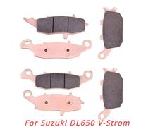 Pastillas de freno delanteras y traseras for motocicleta Suzuki DL650 V-Strom 650 (2004-2019) y DL 650 V-Strom XT650 (2015, 2016, 2017, 2018 y 2019).(Ceramic Front Right)