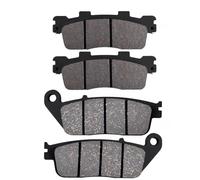 Pastillas De Freno Delanteras Y Traseras Motocicleta Para KYMCO Downtown 125 I Super Dink V21000 2009 2010 2011 2012 2013 2014 2015 MTVTFECEWG(Delantero Trasero)
