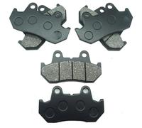 Pastillas De Freno Delanteras Y Traseras para Motocicleta para GL1200 Gold Wing 1984 GL1200A / GL1200I Aspencade Interstate 1984-1987 GL