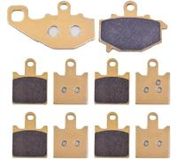 Pastillas de freno delanteras y traseras para motocicleta Pastillas de freno para motocicleta para Ninja ZX6R, ZX-6R, ZX 6R, ZX600, 600, R9F, RAF, RBF, RCF(Front and rear)