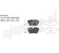 Bosch BP251 - Pastiglie Freni Auto, Delantero - Calidad Bosch - Reducción de Ruido y Polvo - Certificación ECE-R90 - Sin Cobre - 1 Juego de 4 Pastillas
