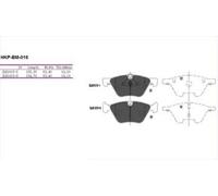 Pastillas de Freno Delantero BMW Seria 3 E90 2005 X1 2009 Z4 2009- Mercancía