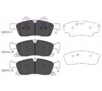 Pastillas de Freno Delantero Jeep Grand Cherokee/Dodge Durango 2011-2014 Nuevo