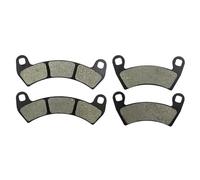 Pastillas De Freno Disco Delanteras Y Traseras Para Motocicleta Para POLARIS RZR XP 4 Turbo, Pro, FA680 FA656 Kit de pastillas de freno para moto(1 par delantero trasero)