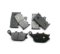 Pastillas De Freno Disco Delanteras Y Traseras Para SUZUKI SV1000 S K3, K4, K5, K6, K7 SV1000SZ Piezas Metálicas Reemplazo de pastillas de freno para moto(Delantero Trasero)