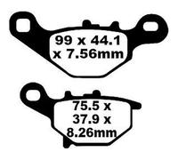 EBC Brakes SFA396 Juego de pastillas de freno