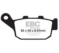 Pastillas de freno EBC Semi Sinterizadas FA496V