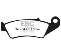 EBC Brakes FA185R Juego de pastillas de freno