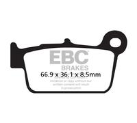 Pastillas de freno EBC Sinterizadas FA367/2R