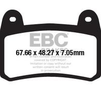Pastillas de freno EBC Sinterizadas FA658HH