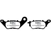 Pastillas de freno EBC Sinterizadas SFA706HH