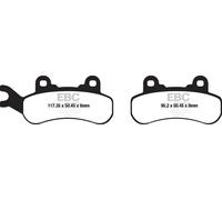 PASTILLAS DE FRENO MOTO CAN-AM DX 500/799/976 EBC FA683R DEFENDER 16>19