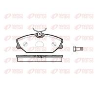 Pastillas de freno Eje delantero 0208.00 REMSA para RENAULT MEGANE I Coach
