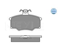 Pastillas de freno Eje delantero 025 205 7419 MEYLE para AUDI VW