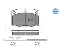 Pastillas de freno Eje delantero 025 209 3915 MEYLE para OPEL CORSA A TR OMEGA A