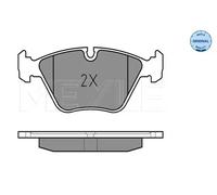 Pastillas de freno Eje delantero 025 209 6820 MEYLE para BMW 5 5 Touring 7 3