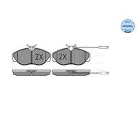 Pastillas de freno Eje delantero 025 217 9719/W MEYLE para PEUGEOT FIAT CITROËN