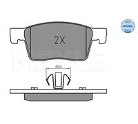 MEYLE Juego de 4 pastillas de freno para OPEL: Astra & VAUXHALL: Astra (Ref: 025 223 4519)