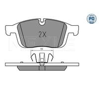 Pastillas de freno Eje delantero 025 223 8619/PD MEYLE para VOLVO XC60 I SUV
