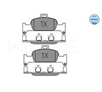 Pastillas de freno Eje delantero 025 224 0216 MEYLE para AUDI A4 B9 A4 B9 Avant