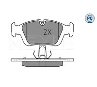 Pastillas de freno Eje delantero 025 232 8717/PD MEYLE para BMW 3 3 Coupé