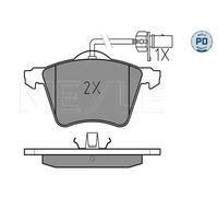 Pastillas de freno Eje delantero 025 234 1819/PD MEYLE para VW FORD SEAT