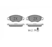 Pastillas de freno Eje delantero 025 235 9718/PD MEYLE para PEUGEOT 306 206+