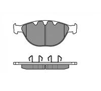 MEYLE Juego de 4 pastillas de freno para BMW: Série 7, M6, Série 6, M5, Série 5 (Ref: 025 237 9120/PD)