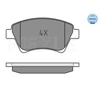 Pastillas de freno Eje delantero 025 239 3018 MEYLE para RENAULT KANGOO Express