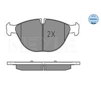Pastillas de freno Eje delantero 025 241 7219 MEYLE para BMW X5 X6