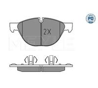 MEYLE Juego de 4 pastillas de freno para BMW: X6, X5 (Ref: 025 241 7219/PD)
