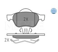 Pastillas de freno Eje delantero 025 245 3518 MEYLE para RENAULT WIND LAGUNA II