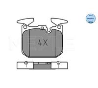 MEYLE 025 250 2818 Pastillas de freno delantero para BMW 3 4 1 2 i8