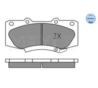 Pastillas de freno Eje delantero 025 252 0917 MEYLE para TOYOTA