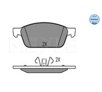Pastillas de freno Eje delantero 025 257 3618 MEYLE para FORD FOCUS III Turnier