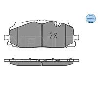 Juego De Pastillas De Freno Meyle 0252586117 Meyle-original: True To Oe. para VW
