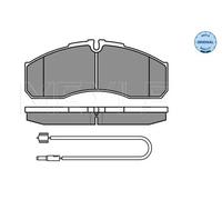 Pastillas de freno Eje delantero 025 291 6020/W MEYLE para RENAULT TRUCKS IVECO