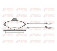 Pastillas de freno Eje delantero 0438.04 REMSA para CITROËN XANTIA XANTIA Break