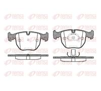Pastillas de freno Eje delantero 0596.10 REMSA para BMW 7 X5 5 Touring X3