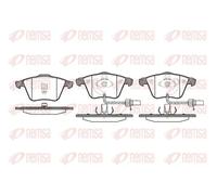 Pastillas de freno Eje delantero 0964.02 REMSA para AUDI A6 C5 A6 C5 Avant